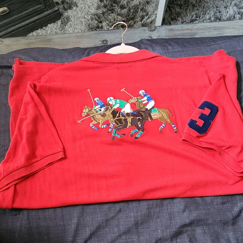 Polo by Ralph Lauren Red Polo Shirt